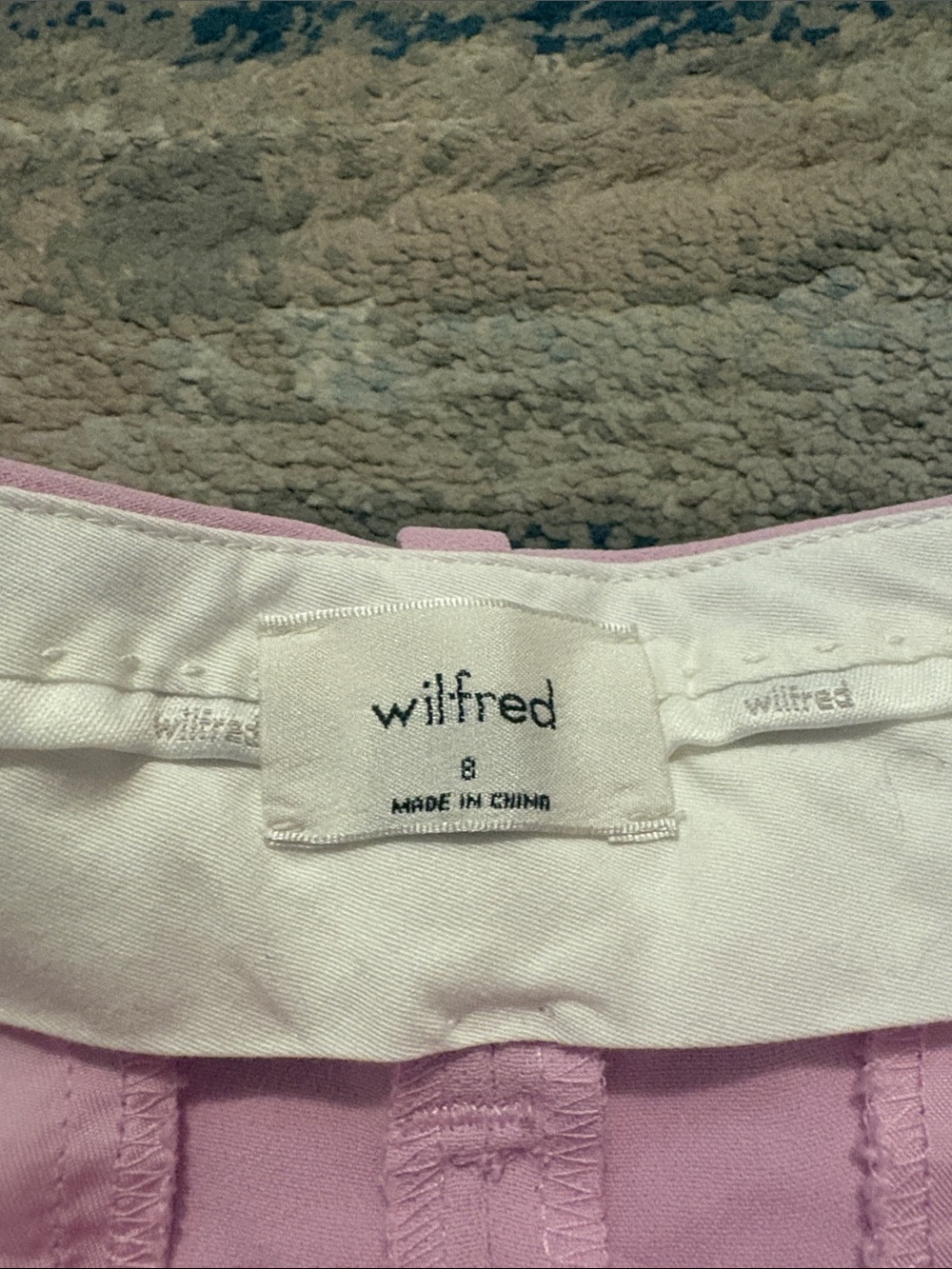 Aritzia Wilfred Effortless Pant in Cloudy Lilac - Picture 3 of 9